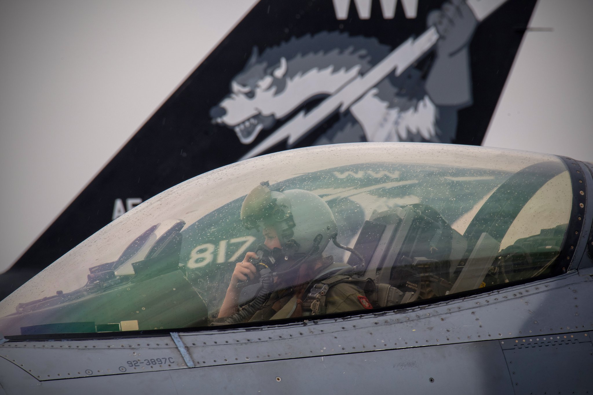 横田友好祭 三沢基地PACAF F-16デモチームFINAL記念パッチ2枚