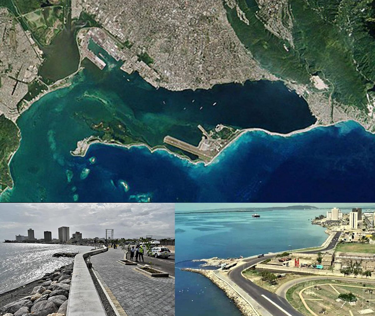 Many years ago, architect Patrick Stanigar conceptualised a walkway and park from Victoria Pier to Rockfort, similar to Havana’s Malecón, to best take advantage of #Kingston, #Jamaica's scenic shoreline. A year ago “Port Royal Street Revetement" completed. Let's keep this going.