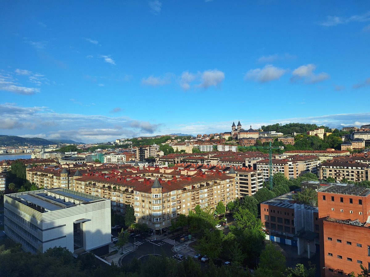 San Sebastian, Spain from the west side. #Spain