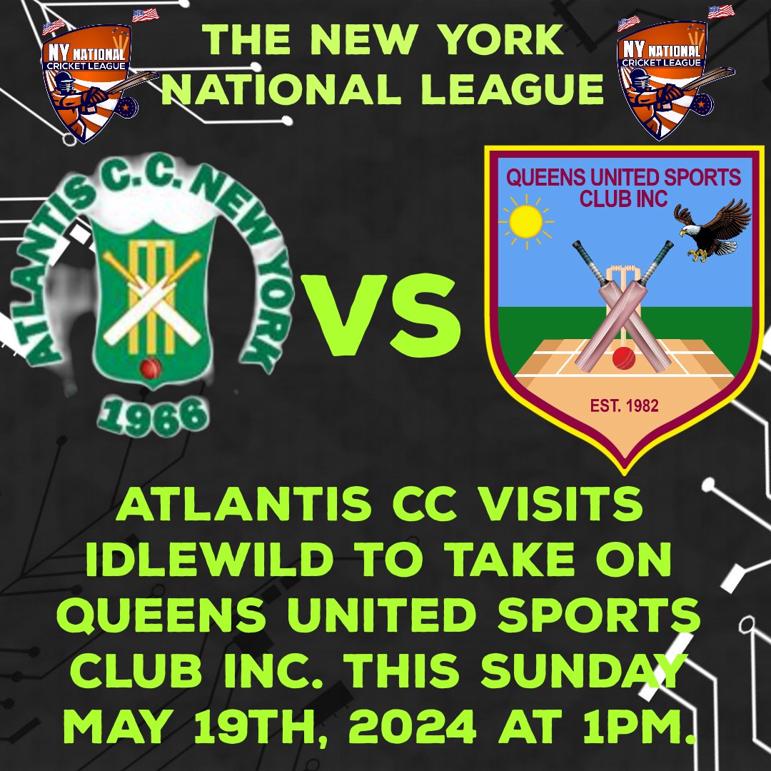 Queensunited82's tweet image. Atlantis CC visits Queens United at Idlewild Cricket Ground.