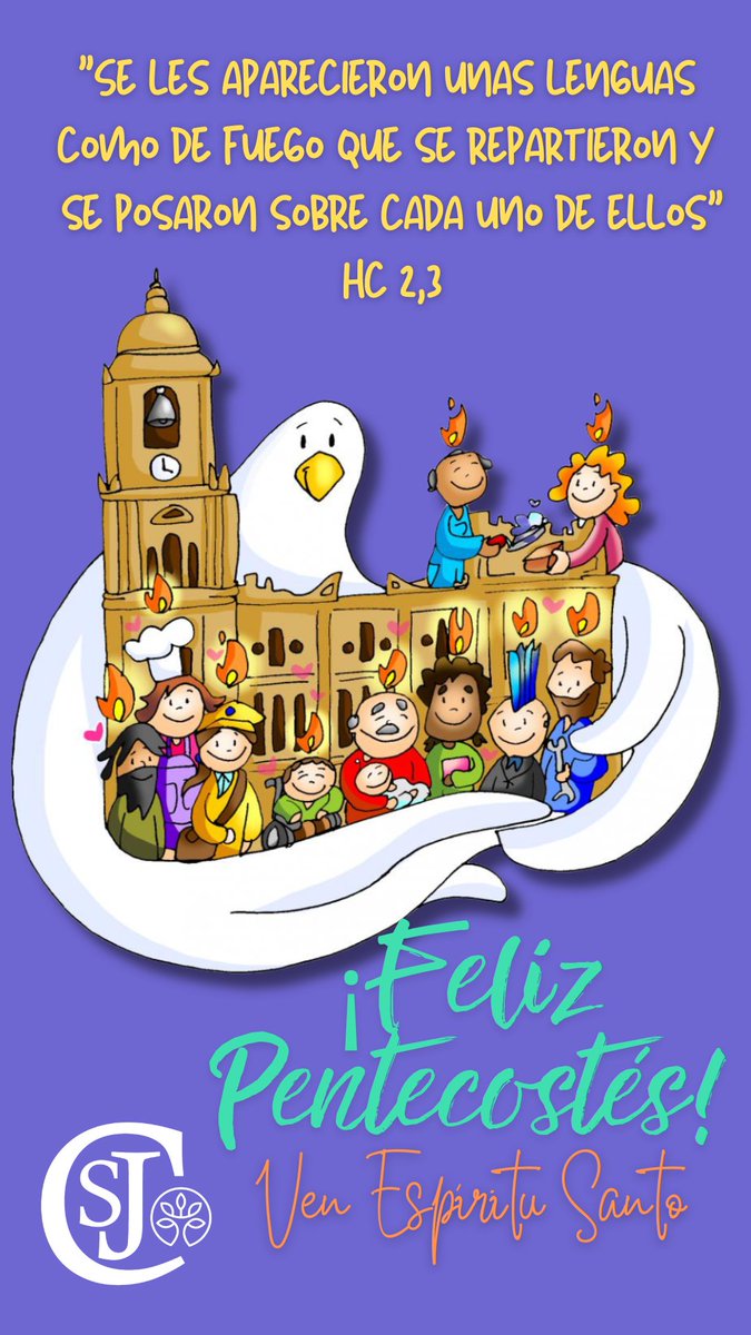 sjc_feye's tweet photo. Es necesario dejarse transformar por el Espíritu Santo para que nuestro anuncio sea siempre la palabra acompañada por la sencillez de vida (Papa Francisco).
¡Feliz Pentecostés!
#TransformaciónEnElEspíritu #SencillezDeVida #AnuncioDelEvangelio #escucha @feye_enred https://t.co/OqD1wa5o53