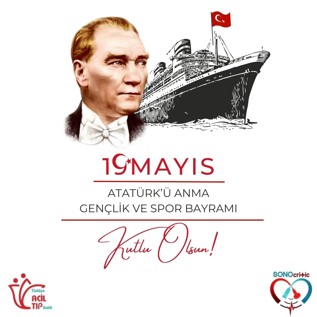 19 MAYIS ATATÜRK’Ü ANMA, GENÇLİK VE SPOR BAYRAMI KUTLU OLSUN! 🇹🇷