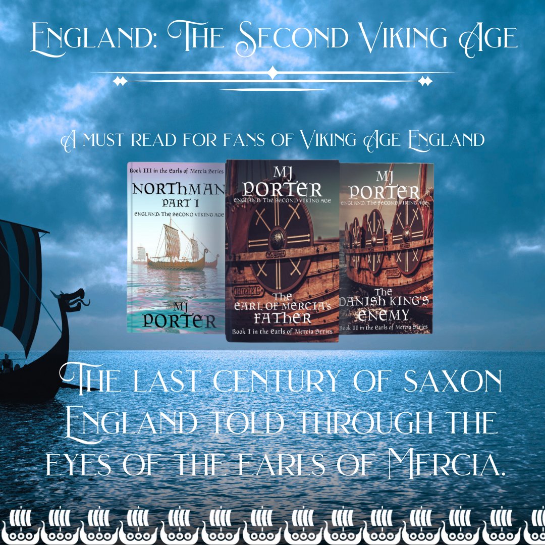 The last century of Early England, before the events of 1066, told through the eyes of #TheEarlsOfMercia.

books2read.com/TheEarlofMerci…

#histfic
#TheLastKing
#TheEleventhCentury
#TalesOfMercia