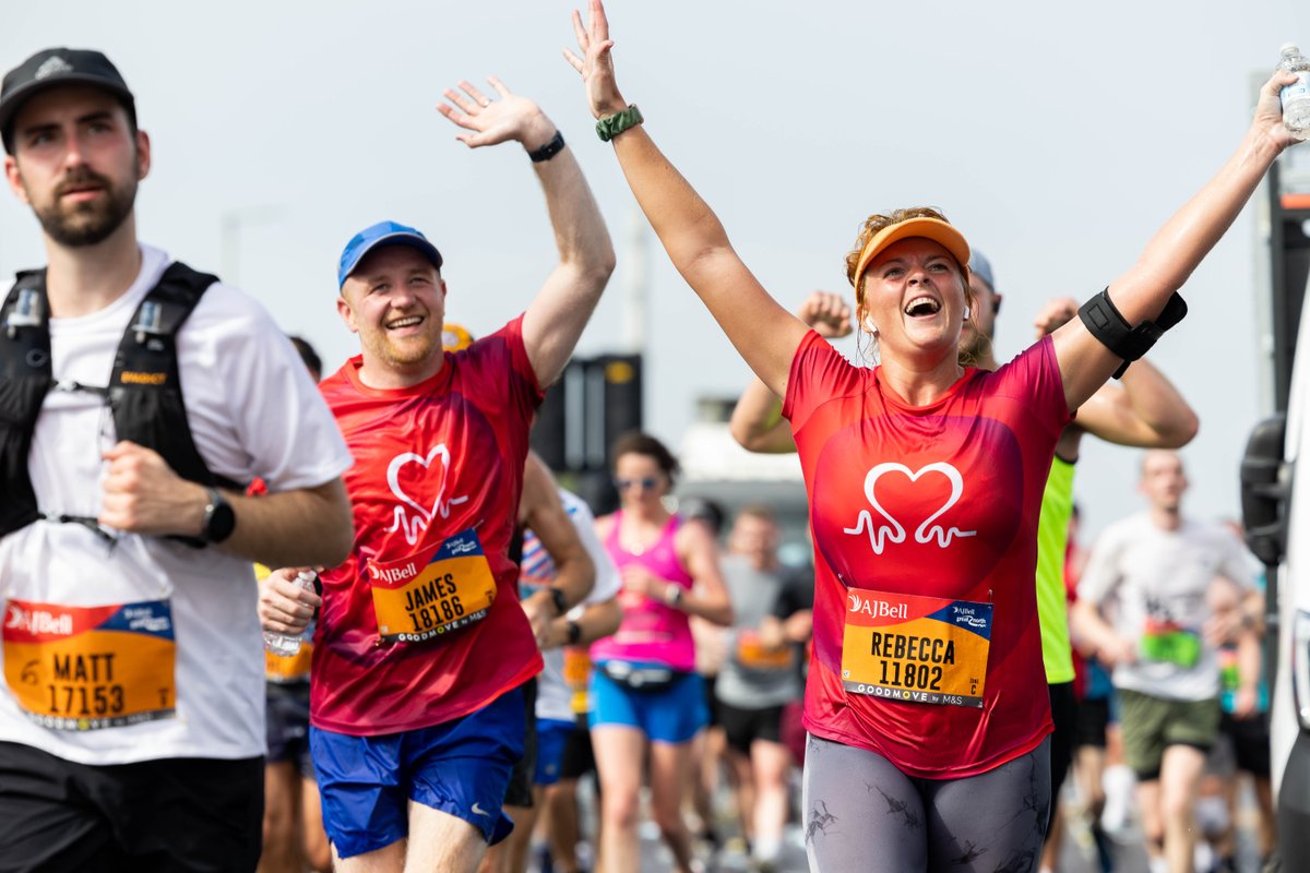 Today's the day 🙌 A massive good luck to all of our incredible #TeamBHF runners taking on the AJ Bell Great Bristol Run today! We can't wait to cheer you on the whole way! Help us to wish our runners good luck in the comments ❤️ @LifeatAJBell