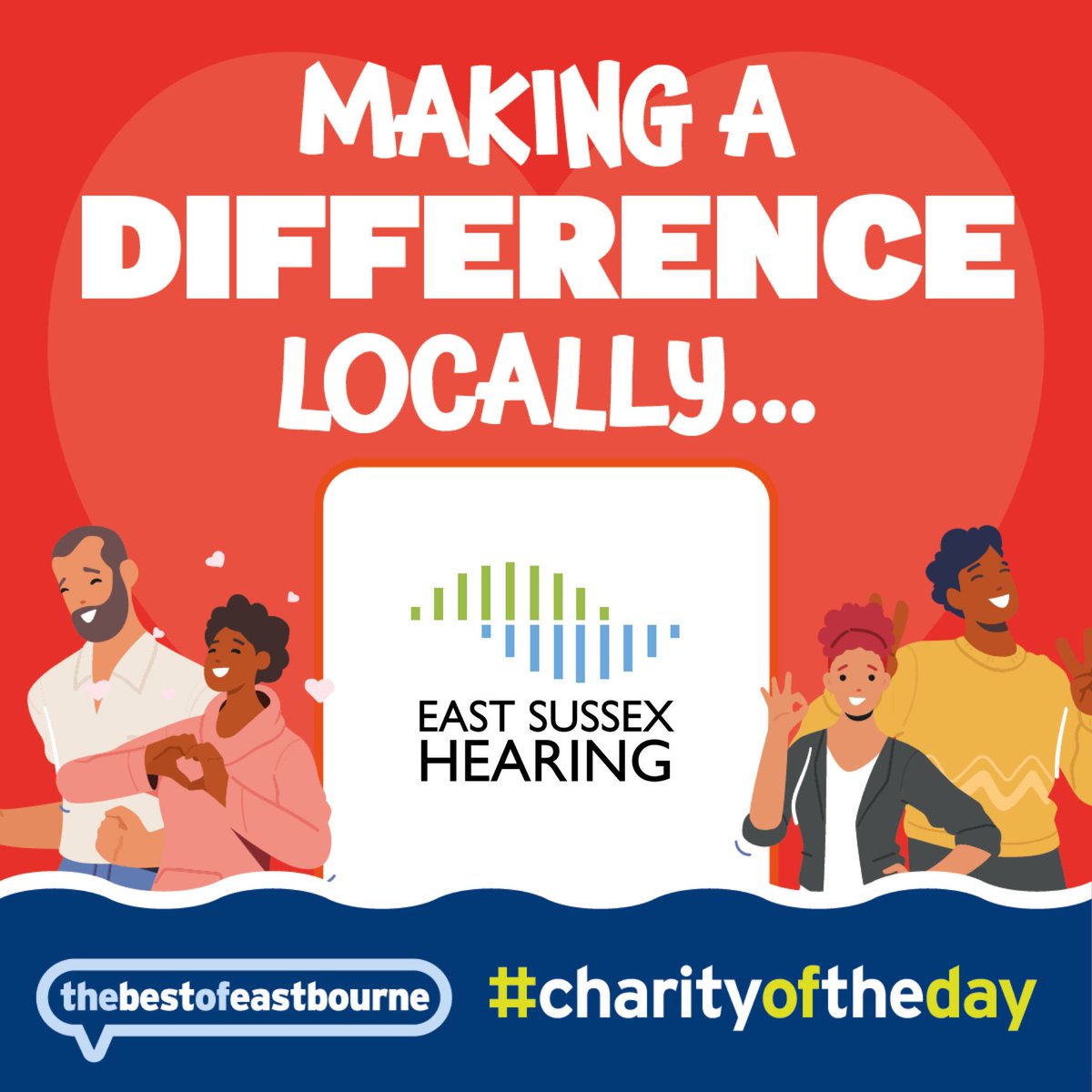 🤝 Making a difference locally 💙 Please show your support for @ESussexHearing, you can find out more about this local charity in our Community Guide bit.ly/3uKbzPR #BestOfEastbourne #CharityOfTheDay #EastbourneCharity #EBcharity #EastbourneVolunteer