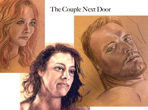 The Couple Next Door still streaming on Channel Four. Danny has been unfaithful having made love to Evie when Becka was unaware which was not what they agreed in their relationship. He is also feeling guilty making money in a nefarious way giving him bad dreams.