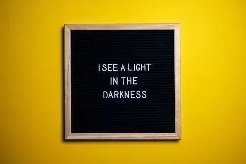 I see a light in the darkness because I put it there to guide me! Never stop being your own best advocate...~ #DTN #beaccountable2u #neverstopbelieving