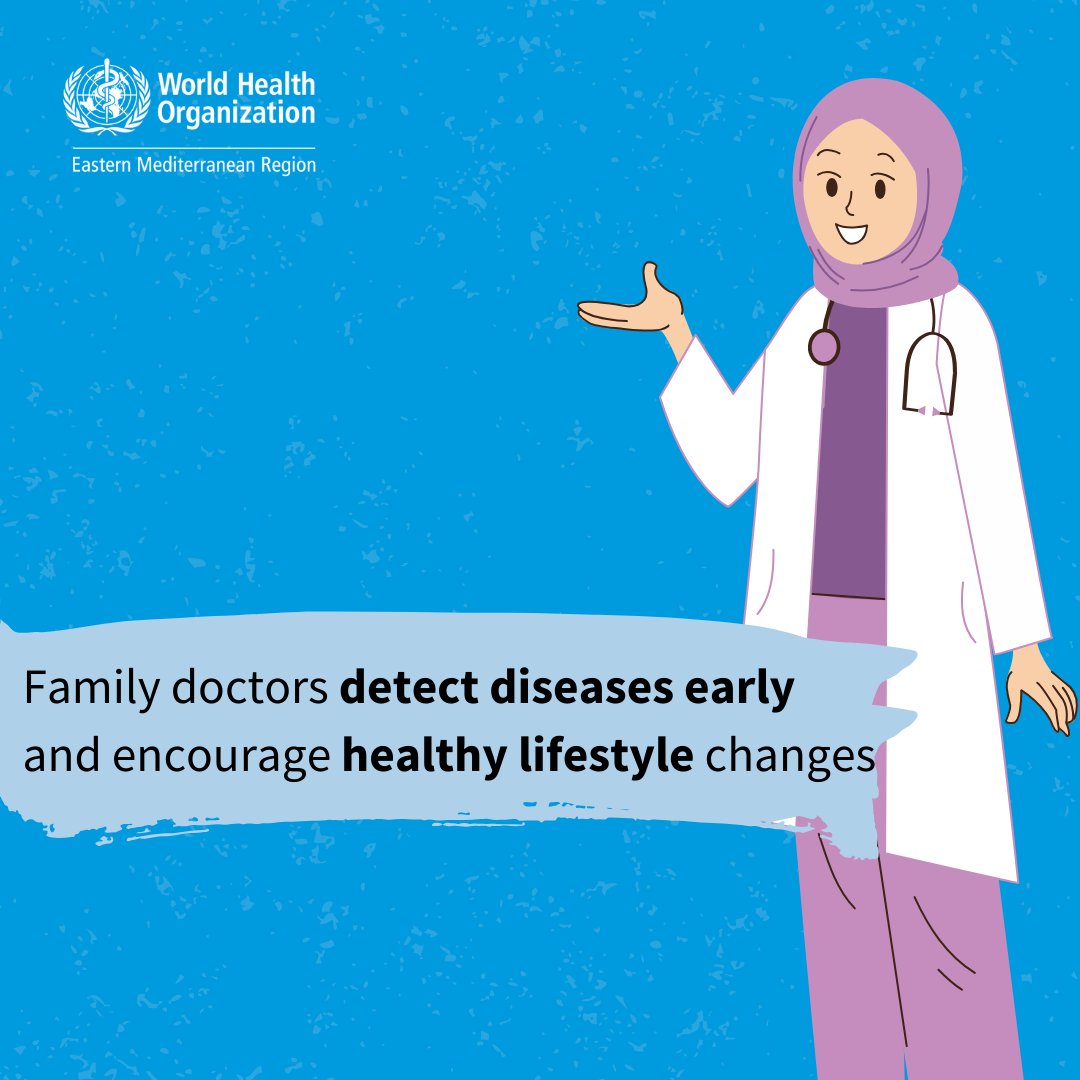 It’s #WFDD2024 Today, we celebrate family doctors, who detect diseases early & encourage healthy lifestyle changes. This also cuts our carbon footprint, as there’s less need for resource-intensive medical treatments, while minimizing energy-intensive procedures lowers emissions.