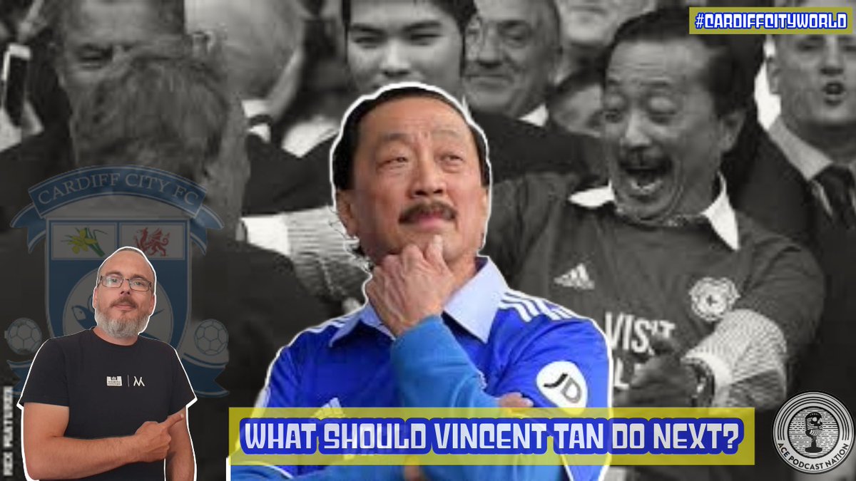CCFCWorld's tweet photo. 🚨 8pm #CardiffCityWorld 🚨
@Si1927 takes deep dive into #VincentTan, #Bluebirds financial situation & what #CardiffCity need to do next?
What options are available & how the club can progress on & off the field
Subscribe & hit the 🔔
https://t.co/ACTOfSXWDR
#CCFC #CTID #KTF https://t.co/7qzF9J9XLR