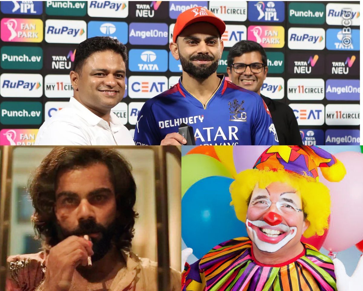 #ViratKohli in last 4 games: 👇 
Award for Most Sixes vs CSK (4)
Award for Best SR vs DC (207.69)
Award for Most Sixes vs PBKS (6)
Award for Most Sixes vs GT (4)

#RCB #RCBvsCSK #Harshabhogle #msdhoni #gavaskar