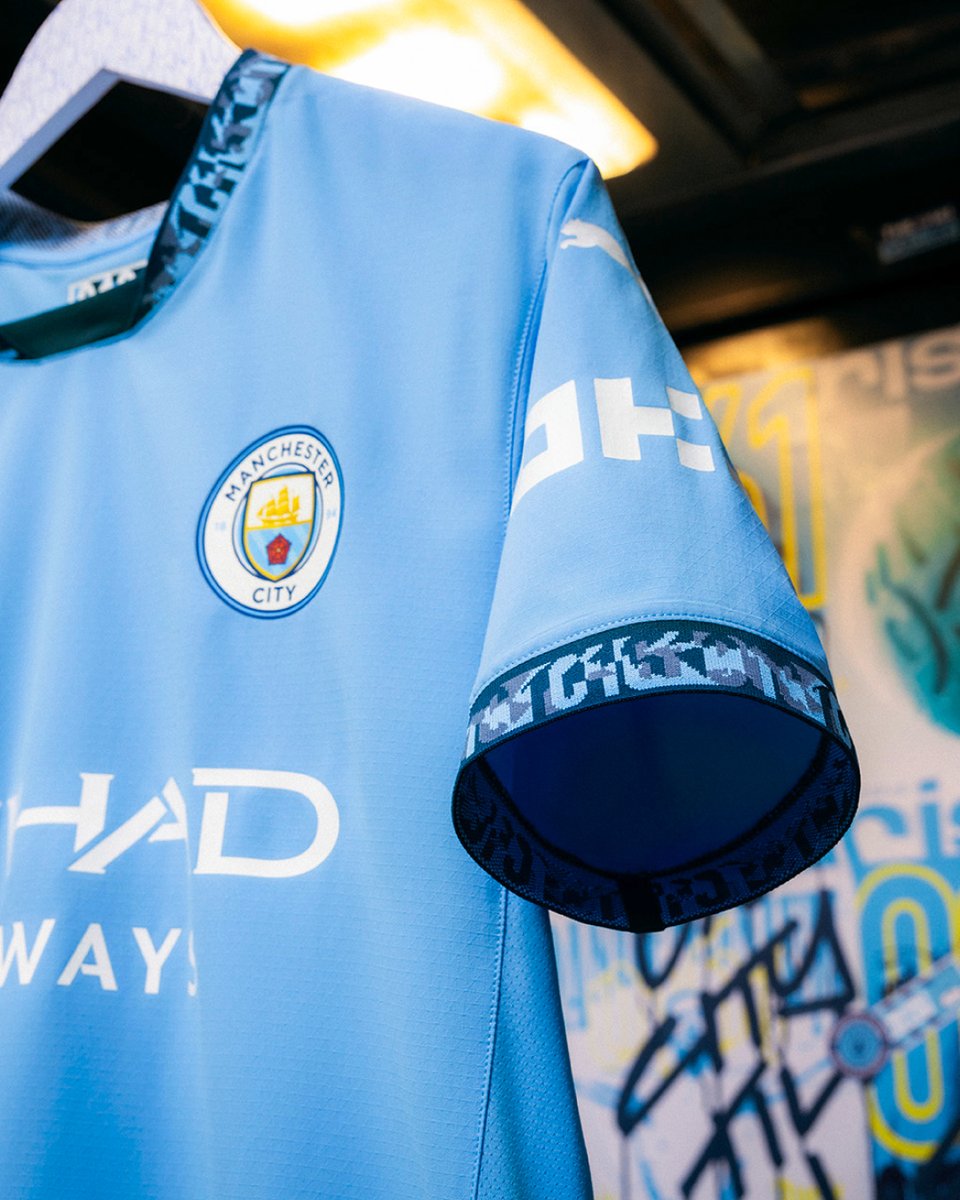 🎤🎶 Repping 0161, it’s on the kit... @ManCity x @pumafootball Home Kit, available in store & on PUMA.com