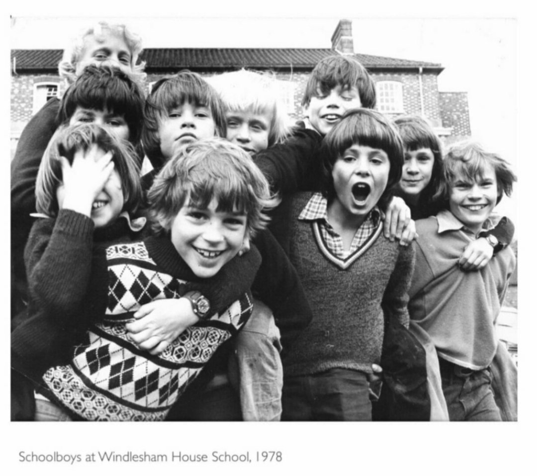 We're still trying to track down the 'Come and Praise' kids! Those in the middle of this photo became the famous five on the cover of the much-loved school hymn book. This photo was taken at Windlesham House School, West Sussex, in 1978. Who are they? Can you help us find them?