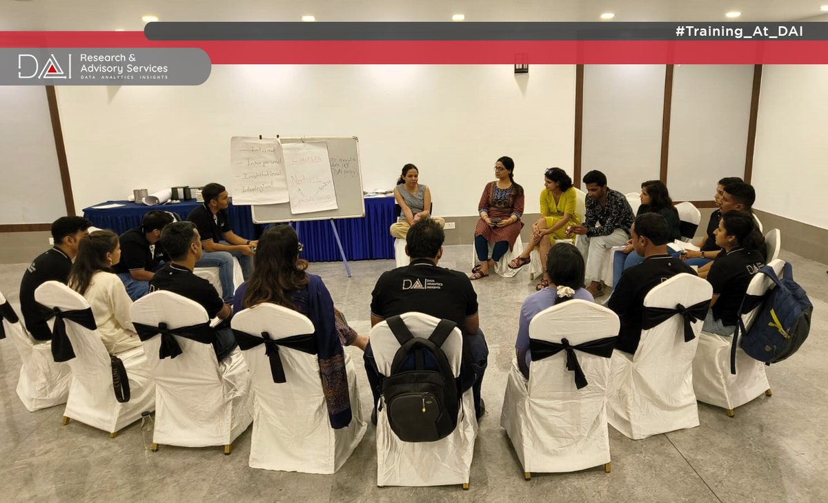 ♀ #Training_At_DAI

@RangKaarwaan is one of our most trusted partners and collaborators. At our staff meet, we were privileged to be joined by founder Vandana Asha, who conducted a #GenderWorkshop. 

#Inclusivity #Sensitivity #OrganisationalDevelopment