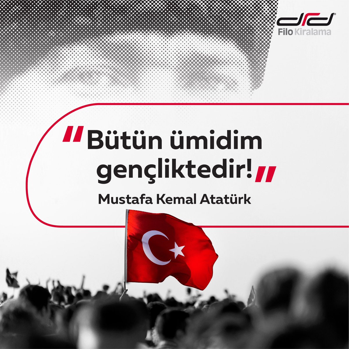 19 Mayıs Atatürk’ü Anma, Gençlik ve Spor Bayramı’nı coşkuyla kutluyoruz.🇹🇷