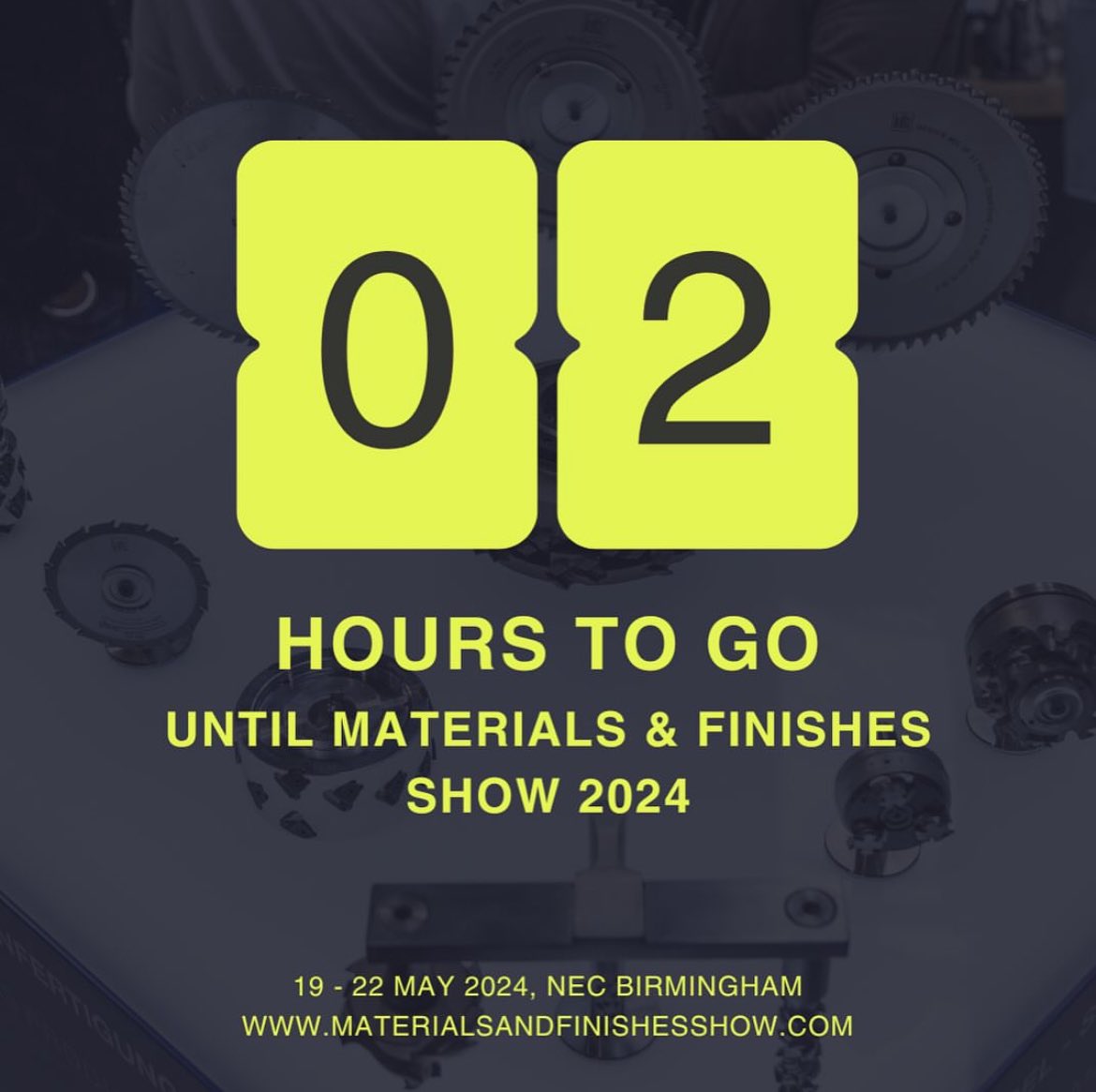 🤩MATERIALS &amp; FINISHES SHOW OPENS TODAY🤩

We will see you in halls 6 &amp; 20 at the NEC, Birmingham👏👏

Register for FREE using the link materials-finishes-show-2024.reg.buzz/x ✍️