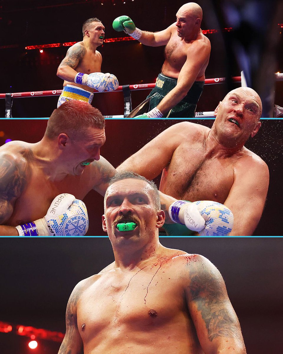 Usyk vence a Fury a los puntos en decisión dividida. Las puntuaciones fueron 115-112, 114-113 para Usyk, y 114-113 para Fury.