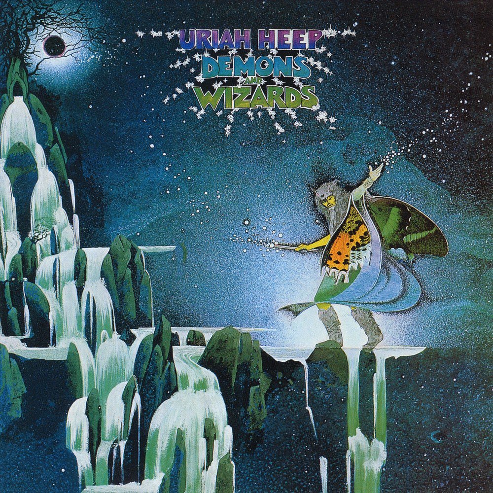 Released today 19th May 1972 Uriah Heep 'Demons And Wizards '

#AlbumOfTheDay #70s