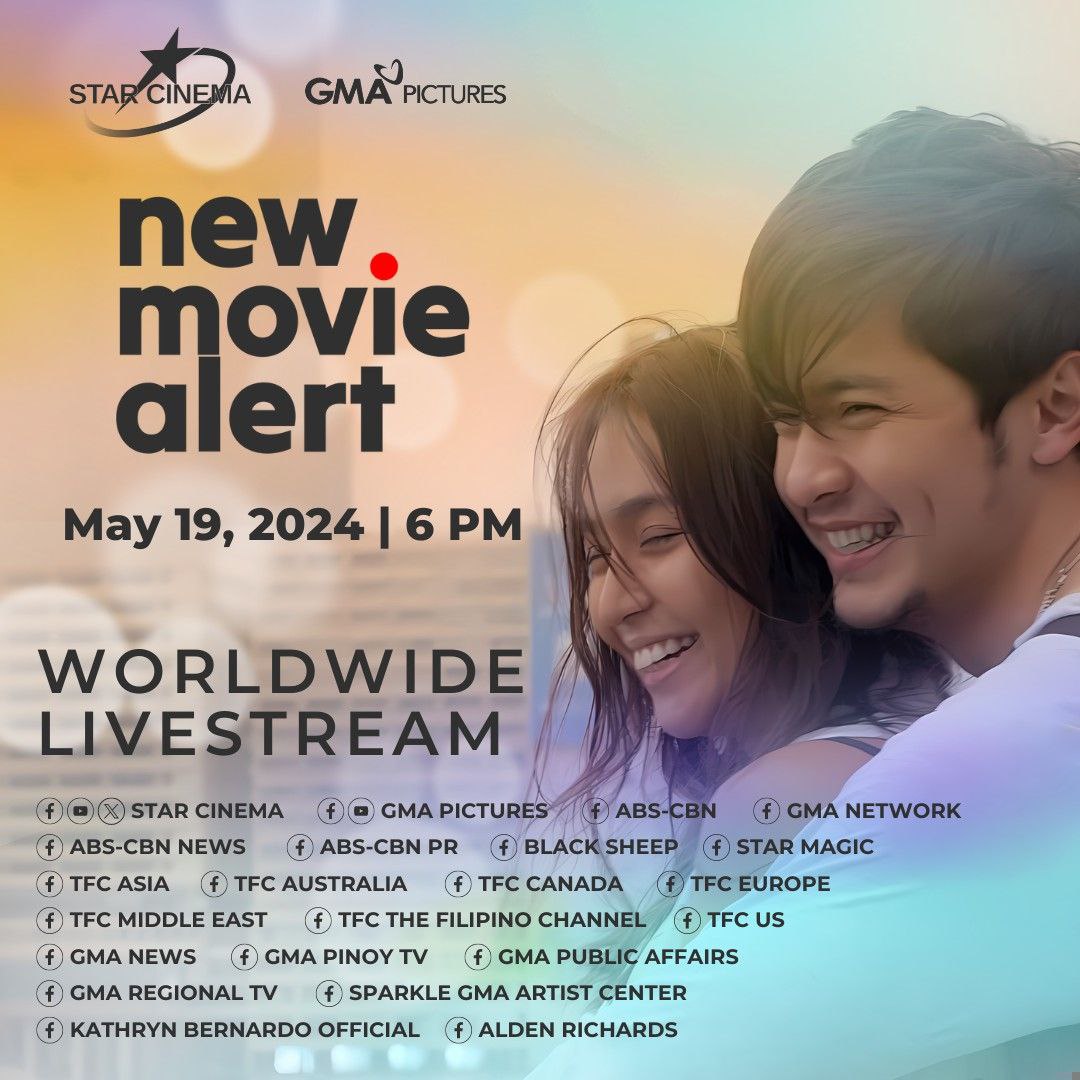 Hello, Love! See you later at 6 PM (MNL Time). 🩷✈️

#NewMovieAlert #HelloLoveAgain
