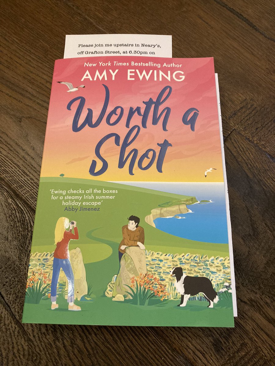 Book post thank you @eriu_books @bonnierbooks_uk #WorthAShot #AmyEwing (I’d love to join you for drinks.. but sadly I’m a flight away…)