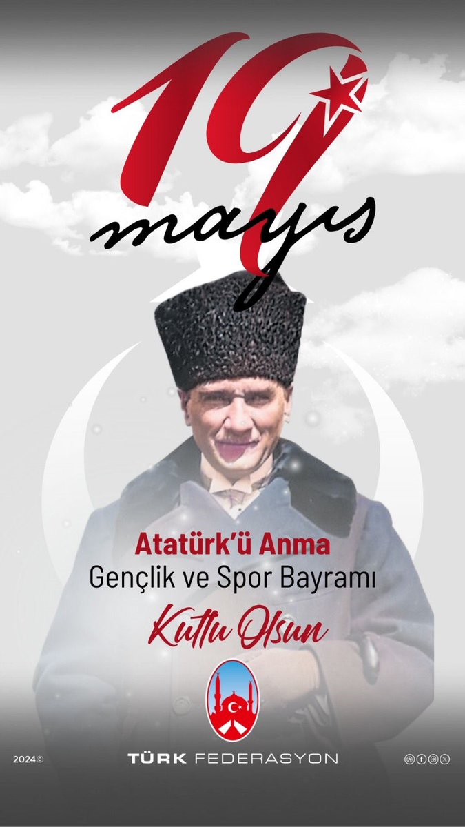 KaracaNecef's tweet photo. Ülkemizin geleceği gençlerimizin ve aziz milletimizin #19Mayıs Atatürk’ü Anma, Gençlik ve Spor Bayramı’nı yürekten kutluyor, başta Gazi Mustafa Kemal Atatürk ve silah arkadaşları olmak üzere tüm milli mücadele kahramanlarımızı saygı, rahmet ve minnetle anıyorum.
#19Mayıs1919 https://t.co/Aa68zGV63K