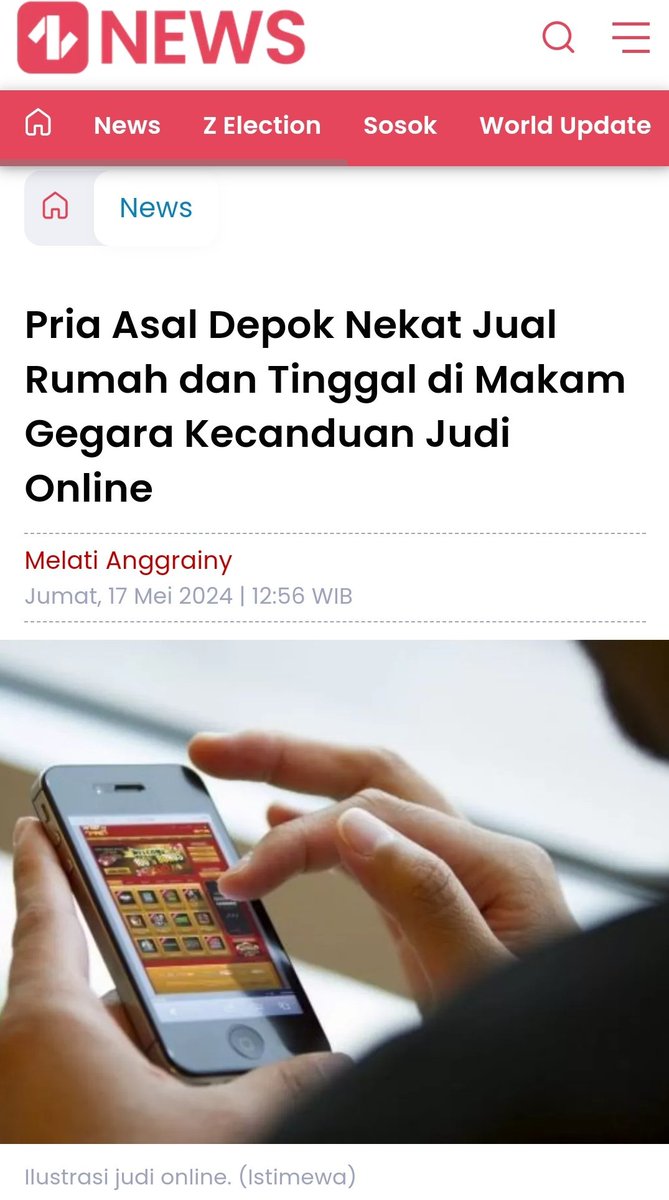 HabisNontonFilm's tweet photo. Ada pria di Depok, kecanduan judi slot (online). Kalah, rumah seisinya abis dijual. Sampe "tinggal" di kuburan.

Bikin Minton inget satu episode series dokumenter Netflix, yg "menguliti" soal judi.

Para pejudi itu tau bakal kalah, tapi kenapa masih main?

Minton bahas ya 👇 https://t.co/tsxJoWz0Yl