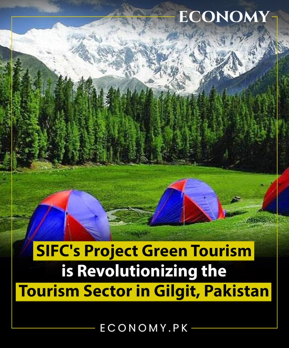 SIFC's project Green Tourism is revolutionizing the tourism sector in Gilgit-Baltistan.

Under a recent development, Government of Gilgit-Baltistan and Green Tourism Company have signed an agreement for the promotion of tourism.