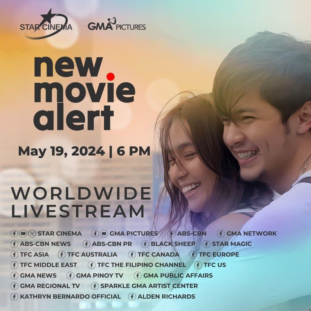 Hello, Love! See you later at 6 PM (MNL Time). 🩷✈️ #NewMovieAlert #HelloLoveAgain