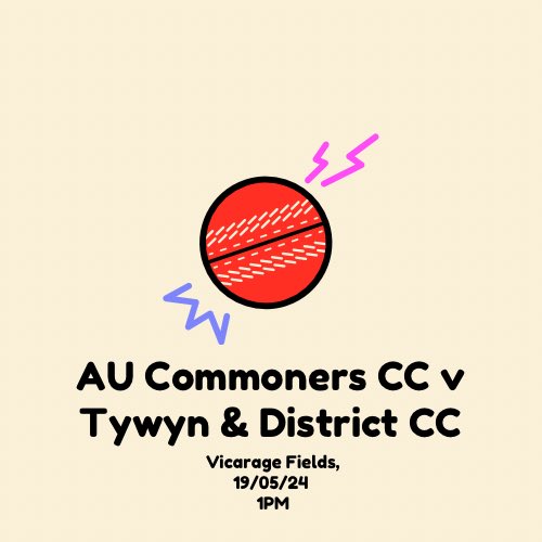 Game day at the Vic, as we take on reigning league champions Tywyn & District CC. Weather looks set to be cracking!