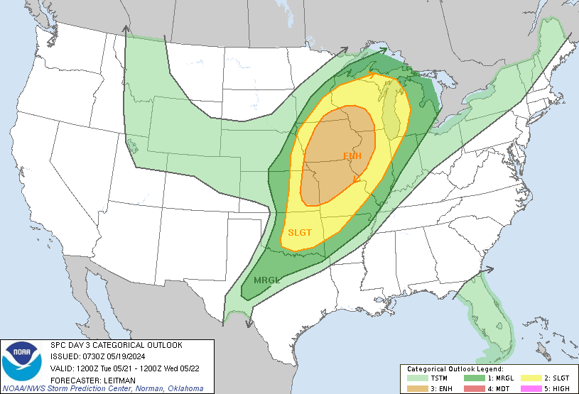 LimWeather's tweet photo. D3
#EnhancedRisk in NE #Tornadoalley esp #KansasCity,#Topeka,#OverlandPark,#Olathe,#IndependenceMo,#DesMoines,#CedarRapids,#Davenport,#Rockford,#MadisonWI,#RochesterMN
30%#SevereWx risk
#Wxtwitter #SevereWx #Hail #Wind #Wxx #Tornado #IAwx #KSwx #KCwx #MOwx #NEwx #ILwx #WIwx #MNwx https://t.co/d4mU7iKLxx