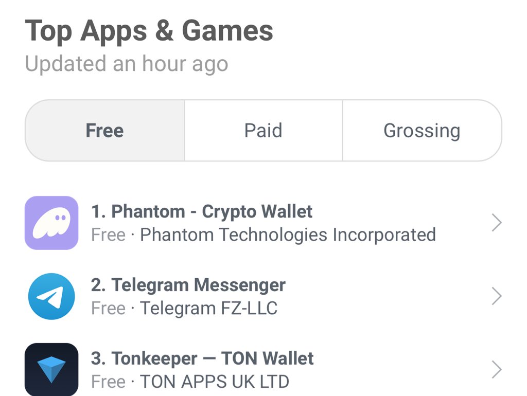 🚨BREAKING: @phantom is now ranked the No.1 IOS App in Nigeria 🇳🇬