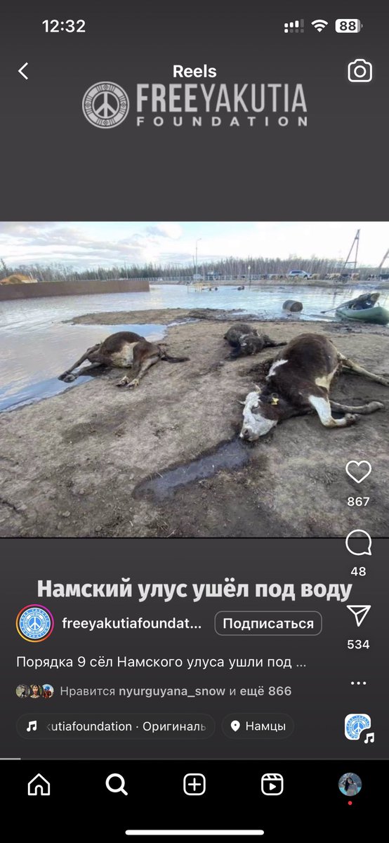 Вместе с ледоходом, Якутия частично уходит под воду, скот гибнет. По идее каждый год так, не сказать прям что это было супер неожиданно. Просто можно было бы подготовиться как-то, неужели это нельзя предотвратить ?