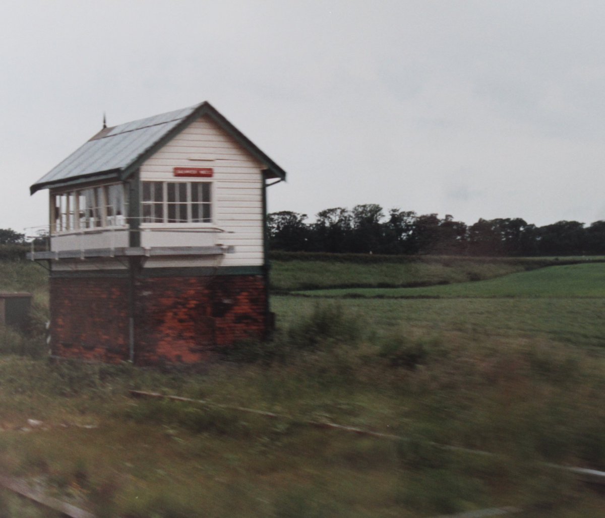 #SignalBoxSunday Salwick No2 between Preston & Blackpool. 25.6.93