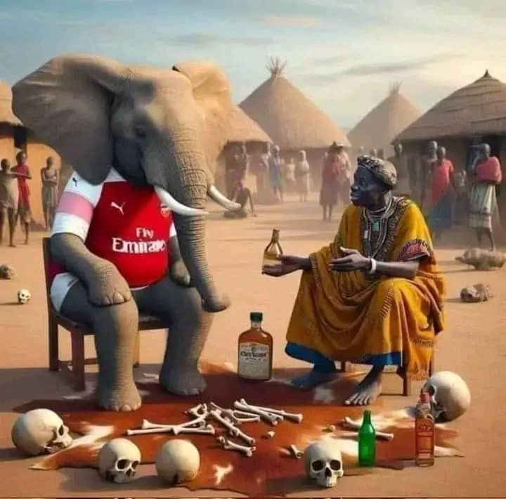 ☠️🦴🪶🕷️⚰️⚱️🦷💀 Enough said. #Arsenal 🏆