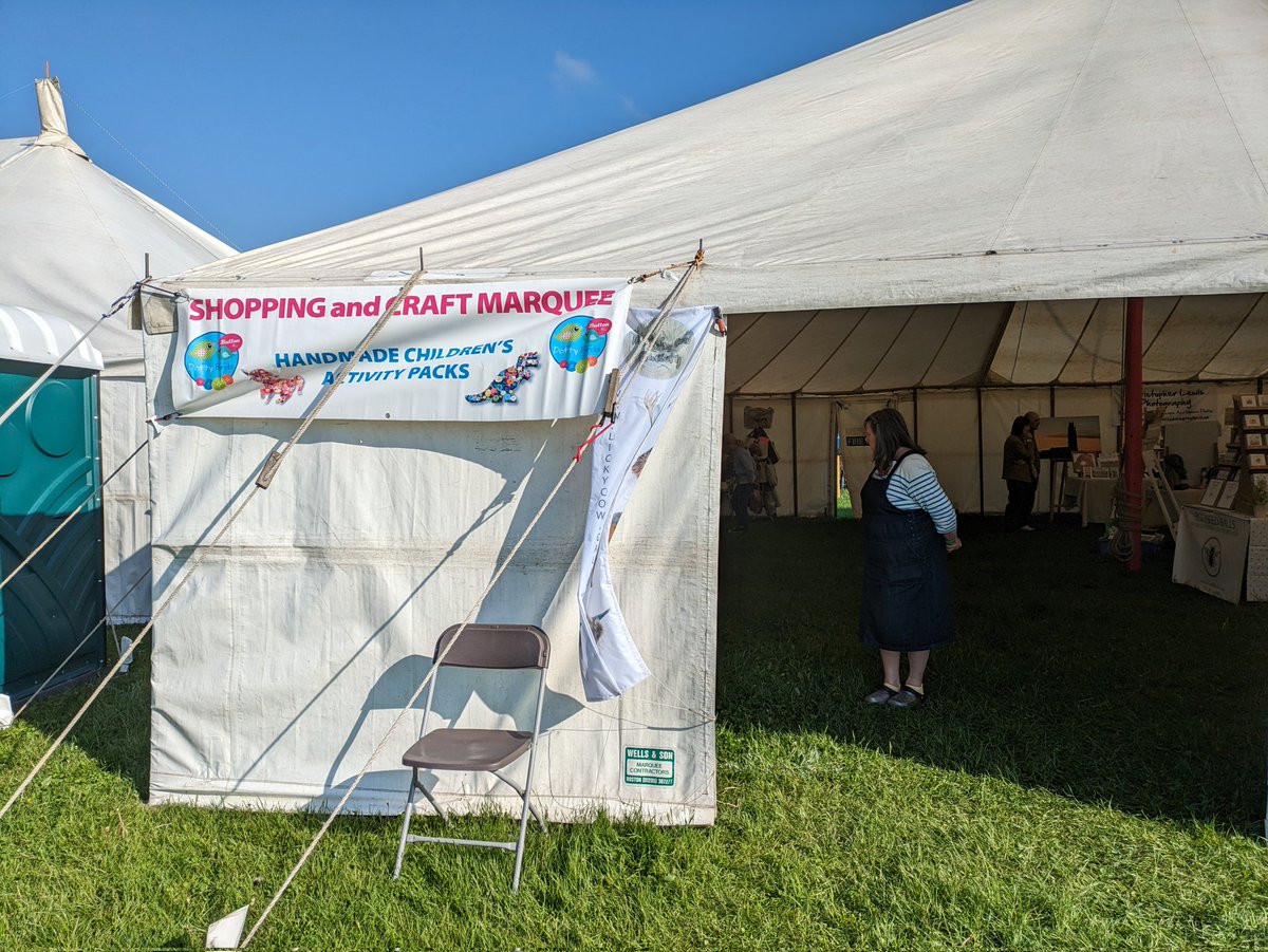 Everyone is busy setting up here at #WoodhallSpa Country Show The sun is shining and we're looking forward to a great day. #LincsConnect #MHHSBD #UKGiftAM #UKGiftHour #Lincolnshire #WhatsOnLincs