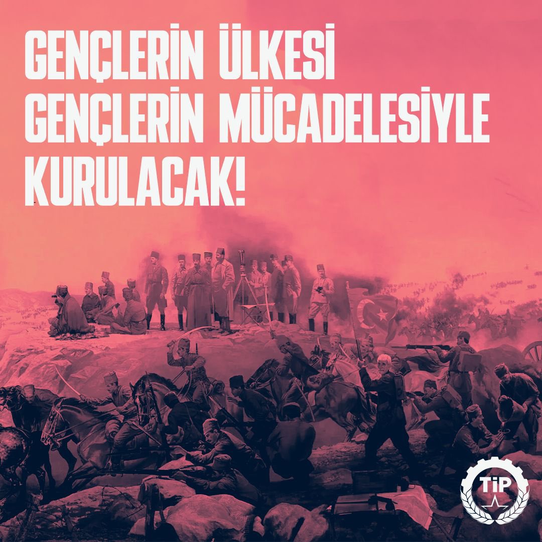 Mustafa Kemal Atatürk önderliğinde yoksul Anadolu’nun emperyalizme karşı bağımsızlık yürüyüşünün sembolü olan #19Mayıs’ı kutluyoruz. 105 yıl önce olduğu gibi bugün de emperyalistlere ve onun Saray’daki işbirlikçilerine karşı mücadelemiz sürüyor. Gençlerin ülkesini mutlaka