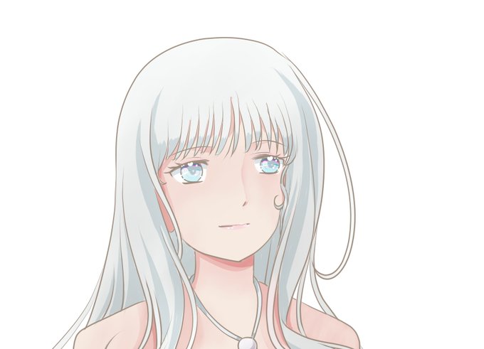 「jewelry white hair」 illustration images(Latest)