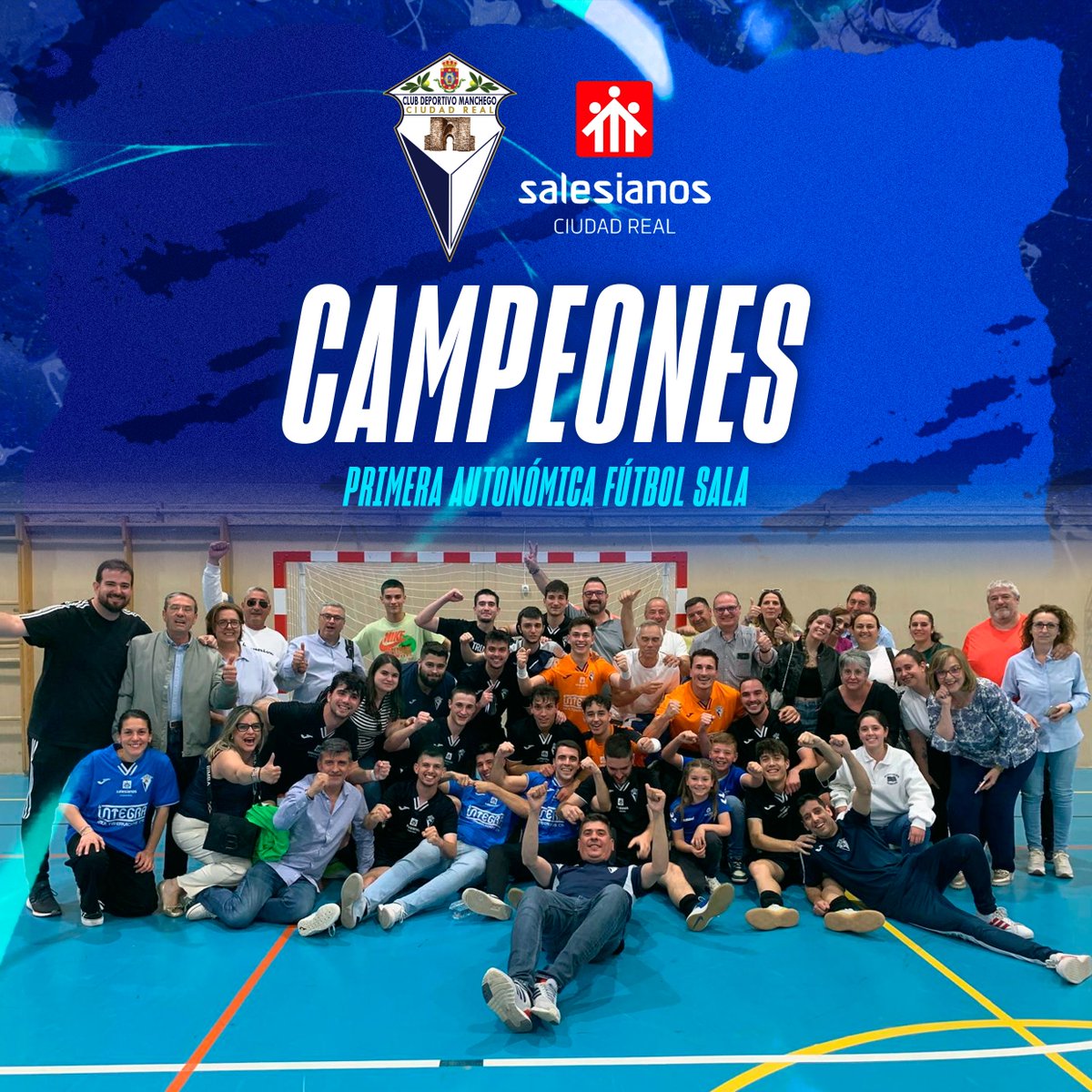 🏆 CAMPEONES DE LIGA - TEMPORADA 2023/24

¡FELICIDADES CAMPEONES! #AUPAMANCHEGO 💙🤍