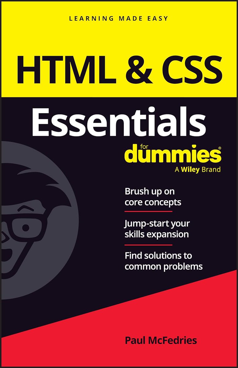 HTML & CSS Essentials For Dummies (For Dummies (Computer/tech)) amzn.to/44PkfGL

#programming #developer #programmer #coding #coder #webdev #webdeveloper #webdevelopment #softwaredeveloper #computerscience