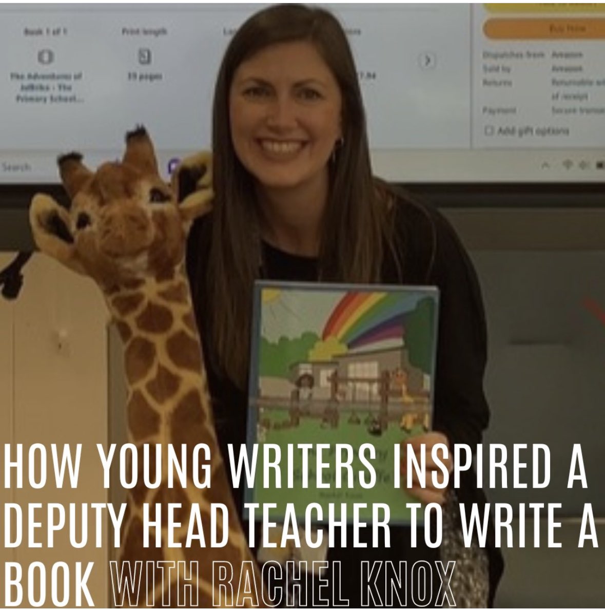 Teachers - do you ever use @YoungWritersCW to inspire your children to get writing? Check out this blog about how I used one of the competitions to inspire my first book, ‘The Primary School Giraffe’ 🦒 💙 youngwriters.co.uk/blog/rachel-kn… #writing #getkidswriting #author