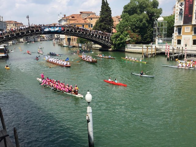 #Venice #Vogalonga, the World’s Most Pleasant Boat Race - The Silence Is Deafening. #VeniceBlog post from 2017, which is basically the same as it ever was except the entrance fee is now €25,88 -> venetiancat.blogspot.com/2017/06/venice…