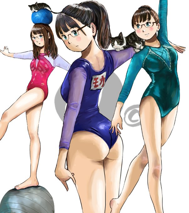 体操NHK杯やってるよ～ってコトでレオタード 