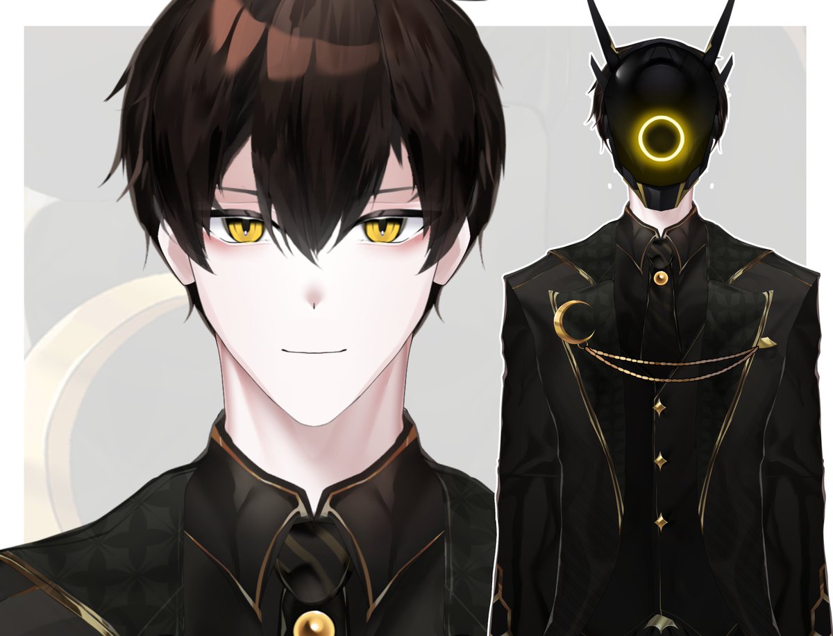 Finished another Vtuber Model Commission! Thank you for ordering @CyPunkJ , Can't wait to see you debut.

#live2d #Vtuber事務所 #Live2DCommission