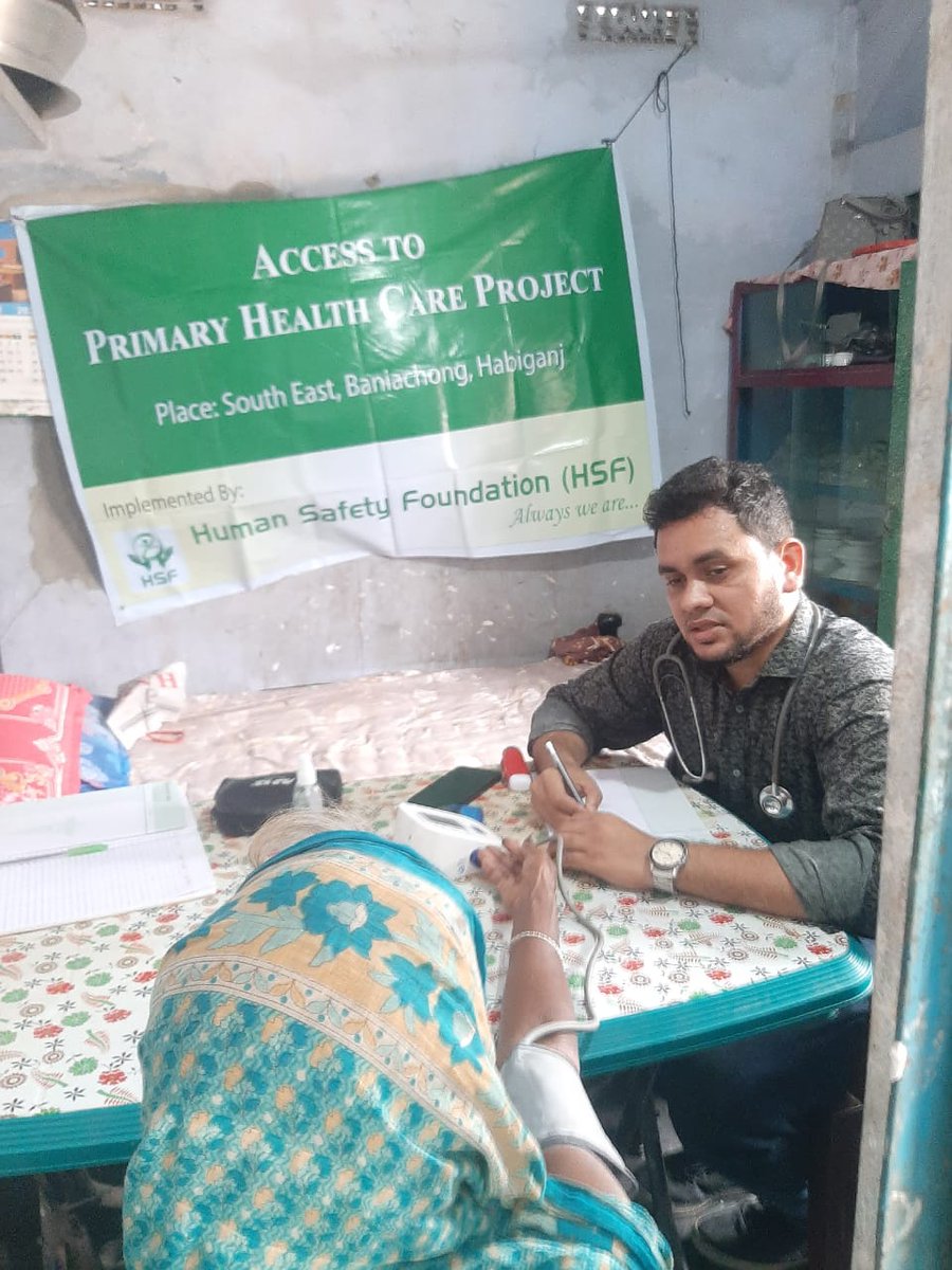 hsfbd's tweet photo. Now a days High Blood Pressure &amp; Diabetes is common to the rural people. Because of their financial condition they not measure it as a result they suffers a lot.
@hsfbd regularly arranging medical camp, where rural people get free advise and freely they measure their condition. https://t.co/7khU0jEF0t