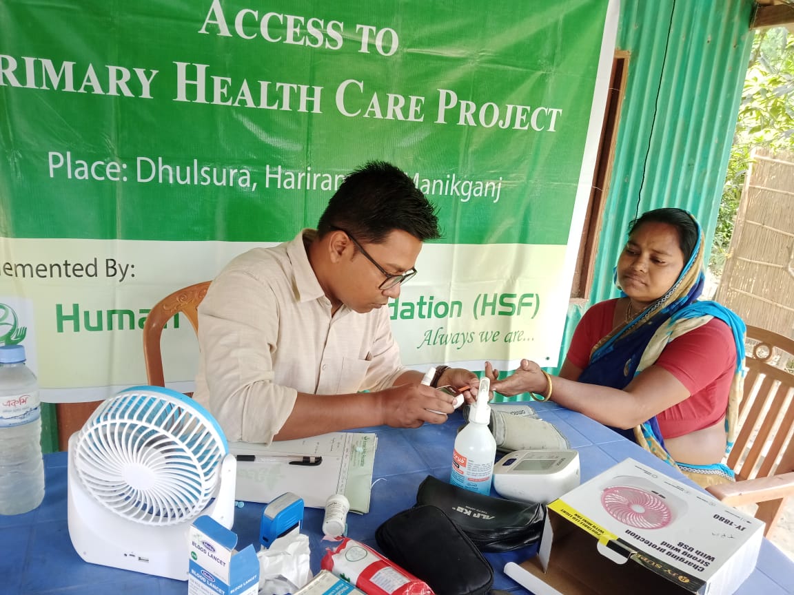hsfbd's tweet photo. Now a days High Blood Pressure &amp; Diabetes is common to the rural people. Because of their financial condition they not measure it as a result they suffers a lot.
@hsfbd regularly arranging medical camp, where rural people get free advise and freely they measure their condition. https://t.co/7khU0jEF0t