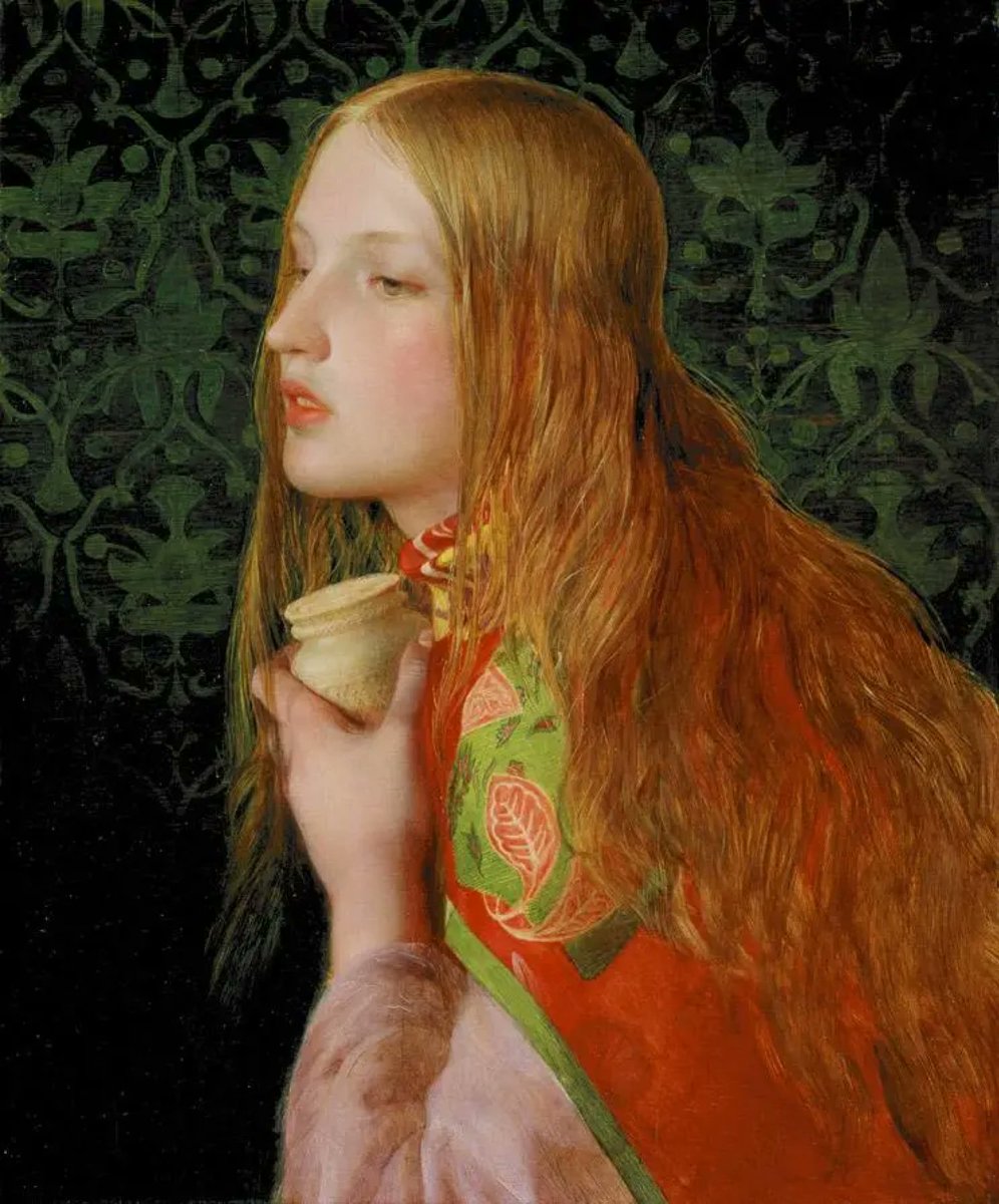'Mary Magdalene' {1858-1860} By ~ Frederick Sandys