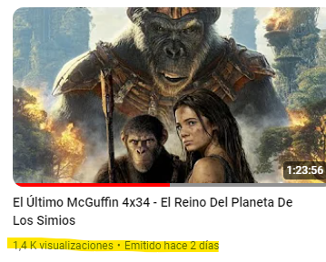 Pequeños grandes logros que estamos muy contentos de compartir. Nuestro último directo alcanza más de 1000 visualizaciones 😍

Muchas gracias a todos los que nos seguís. 😉