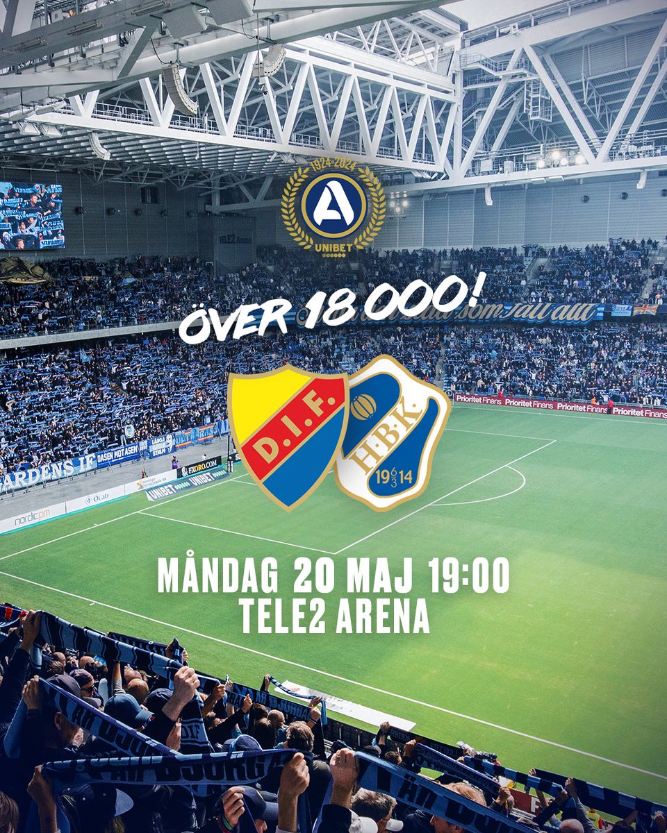 DIF_Fotboll's tweet photo. 1️⃣ dag kvar

Tillsammans mot nya poäng 🔥

🎟️ Biljetter på https://t.co/PUmOG0VUk7 https://t.co/NoCrowzzXO