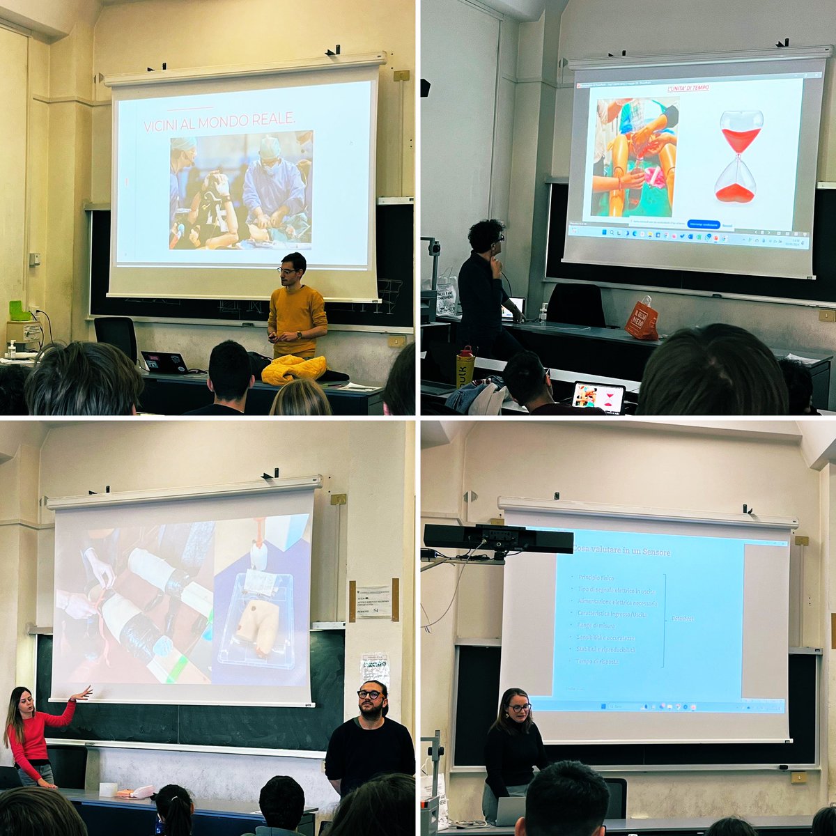 As a student,I found #seminars truly inspiring. As a professor,I make sure #biomedicalEngineers meet #professionals who share different #healthcareSimulation views. Thanks to @chessa_manuela <a href="/MaraCoduri/">Mara Coduri</a> <a href="/evuch94/">Eva marrone</a> @salettapittura <a href="/techinsim/">Anto - TechInSim</a> P. Marchiolè M.Minuto E.Varaldo M.Chirico