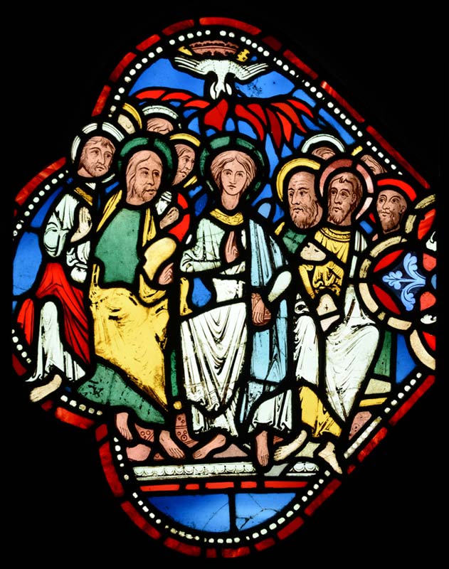 'Come down, O love divine' Today is #Pentecost when we celebrate the descent of the Holy Spirit upon the disciples. Everyone is welcome to join us at our services today, including Sung Eucharist at 10.30am and Evensong at 3.00pm: westminster-abbey.org/worship-music