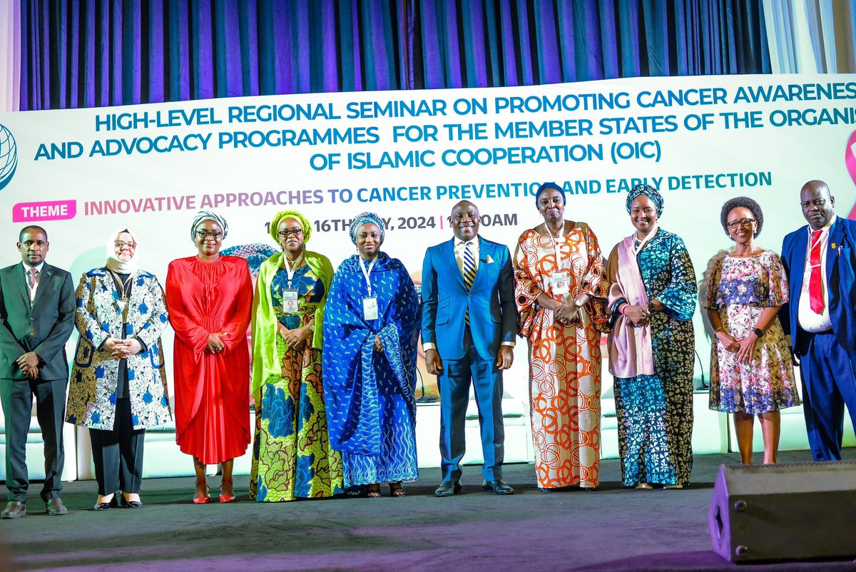 Her Excellency Dr. Zainab Shinkafi Bagudu @DrZSB , CEO of @MedicaidcfP @MedicaidRD, participated in the High-Level Regional Seminar on Promoting Cancer Awareness & Advocacy Programs for African Member States of the Organization of Islamic Cooperation (OIC). The seminar, hosted